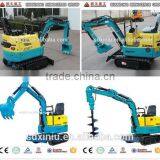 Farm Excavator Crawler Excavator 0.8 Ton Garden Track With Factory Price thumbnail-3