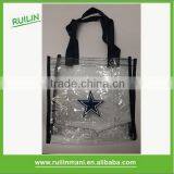 Brand Transparent Tote Clear PVC Poly Bag