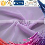 Fashion womenswear polyester 75D silk printed chiffon fabric from China