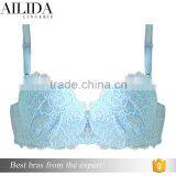 Ladies Women's Lace Sexy Push Up Large Bra Indian Sexy Bra Push Up Bra thumbnail-6
