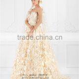 2016 Appliqued Excellent A-line Style Organza Fabric off Shoulder Sleeveless Evening Dress/ Prom Dress thumbnail-4
