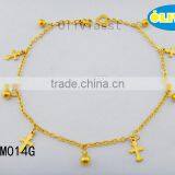 Olivia Jewelry China Jewelry Gold Design Anklet Wholesale Cross Charm Anklet 2016 thumbnail-1