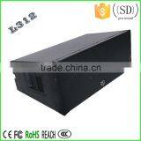 Dual 12" 3 Way Powered Speaker Audio Sound System Outdoor Speaker Model Box Sound System L312