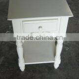 WOODEN BEDSIDE 1 DRAWER