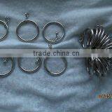 2 Inch Heavy Duty Nickel Steel Eyelet Curtain Ring thumbnail-1