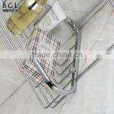 Aluminum Double Layers Corner Basket Accessories for Bathroom thumbnail-4