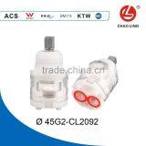 45mm plastic ceramic cartridge for faucet mixer