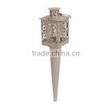 Christmas New Arriva White Torch Storm Lantern Christmas Candle Holder thumbnail-2