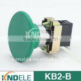 60mm Mushroom Push on off Switch , Press Lock Button XB2-BR thumbnail-1