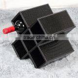 Customized,leather,PU Leather Material Wine Rack thumbnail-3