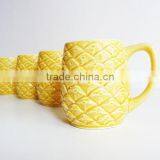 2015 New Ceramic 3D 14OZ Pineapple Mug thumbnail-2