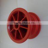 High Quality Plastic Red Rim 3.50-4 for Pneumatic Wheel pu Foam Wheel thumbnail-2