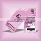High Quality Hair Salon Fashion Designed Barcode Membership Card/signature Card thumbnail-1