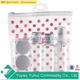 China Hot Sale Mini Pet Travel Set/plastic Travel Cosmetic Bottle Set/6pcs Travel Bottle Set in Pvc Bag thumbnail-3