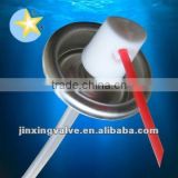 Furniture cleaner spray valves with button