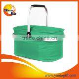 Foldable Smart Shopping Basket With Aluminum Frame