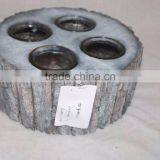 2017 New Style Wholesale Wooden Candle Holder thumbnail-1