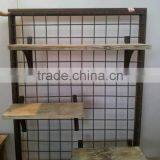 2016 Antique Washed White Wooden Wall Holder, Decorative Wooden Shelf thumbnail-2