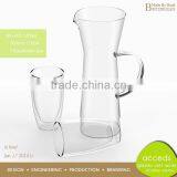 Decorative Wholesale Borosilicate Heat Resistant Glass Milk Jug thumbnail-2