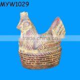Famous Handmade Chicken Design Ceramic Garden Outdoor Flower Pots thumbnail-1