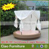 Luxury New Style Rattan Sun Bed Wicker Patio Daybed Outdoor Furniture thumbnail-2