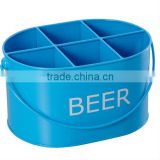 Blue Galvanized Steel & Power Coating Beverage/beer Ice Tub