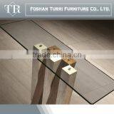 Luxury Furniture Travertine Wall Console Table thumbnail-2