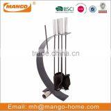 5pcs Traditional Free Standing Stainless Steel Fireplace Tool thumbnail-4