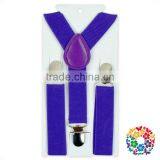 Boys Colorful Metal Clips Suspender Elastic Suspender thumbnail-2