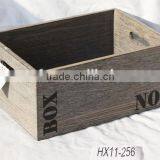 Vintage Wood Basket thumbnail-1