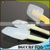 NBRSC Set of 3 Cake Cream Scraper Mixing Batter Butter Transparent Silicone Spatula thumbnail-2