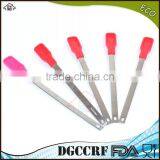 NBRSC Non-stick Silicone Spoon Spatula for Butter/cheese With Stain Steel Handle thumbnail-1