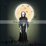 High Quality Promotional Fascinate Black Panther Party Witch Carnival Halloween Costume thumbnail-1
