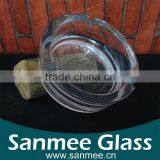 Thick Bottom Glass Outdoor Cigar Ashtray thumbnail-2