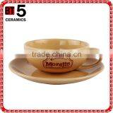 Wholesale Coffee Mugs With Logo and Saucer thumbnail-1