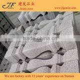 China Shrimp Pink Granite Stone Exterior Stair Handrail thumbnail-1
