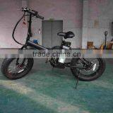 20inch With CE Certificate Foldable Fat Tire Brushless Hub Motor Electric Folding Bike thumbnail-4