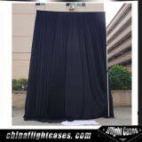 100% cotton chromakey portable black stage backdrop