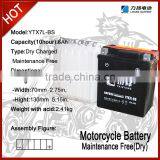 Dry-charged Maintenance Free Motorcycle Battery YTX7L-BS thumbnail-1