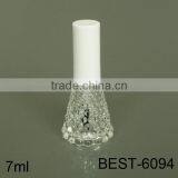Empty Nail Polish Bottle Brush Cap 7ml Unique Shape Glass Bottle China Supplier thumbnail-1