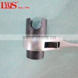 Nickled Forged 19/21mm Ratcheting Scaffold Podger Ratchet Spanners thumbnail-5