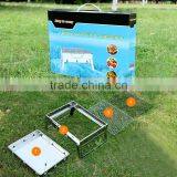 Multifunctional Portable Stainless Steel Small Bbq Grill Camping Wood Charcoal Stove thumbnail-4