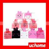 UCHOME Custom Animal Fruit Design Mini Zip Plush Key Money Coin Purse thumbnail-4