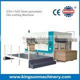 KYH-1450 Semi-automatic Die Cutting and Creasing Machine( Corrugation Board Die Cutter)
