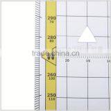 Transponder Codes Square Protractor Set,measure a Distance Square Set, Black Color Printing#KPP-6 thumbnail-2
