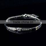 Bracelets Jewelry Rhodium Plated Silver Bracelets thumbnail-1