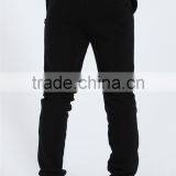 Cheap Casual Trousers Mens Knitted Black Pants Trousers Fabric thumbnail-3