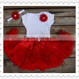 Baby Girls First Birthday Outfit Boutique Bulk Wholesale Kids Trendy Tutu Skirt/dress Clothing Set thumbnail-2