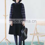 100% Cotton Flannel Plain for Girls' Shirts Anti-pilling Flannel Shirt for Girls thumbnail-3