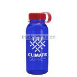 USA Made 18 oz Tritan Sports Bottle With Tethered Lid - BPA-free, Dishwasher Safe and Comes With Your Logo thumbnail-2